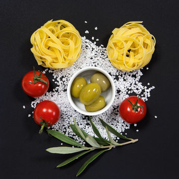 DECO GLASS SPAGHETTI 2 20X20