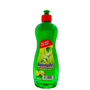 Housewife Dish Wash Liq Lemon 400ml