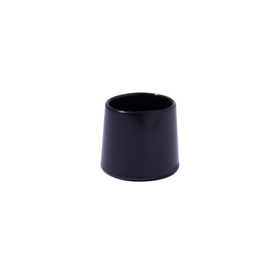 STANDERS D16MM PLASTIC CUP BLACK 4PCS
