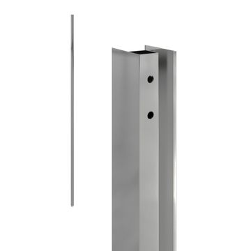 Shower Door Corner and Quadrant Enclosure Aluminium Channel  