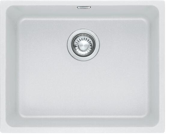 Kitchen Sink 1 Bowl Stone Composite Undermount Franke Kbg110 50 White 540 X 440 X 200mm Leroy Merlin South Africa