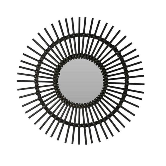 Haus Wall Collection Wooden Round Mirror 78cm