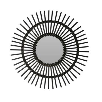 Haus Wall Collection Wooden Round Mirror 78cm