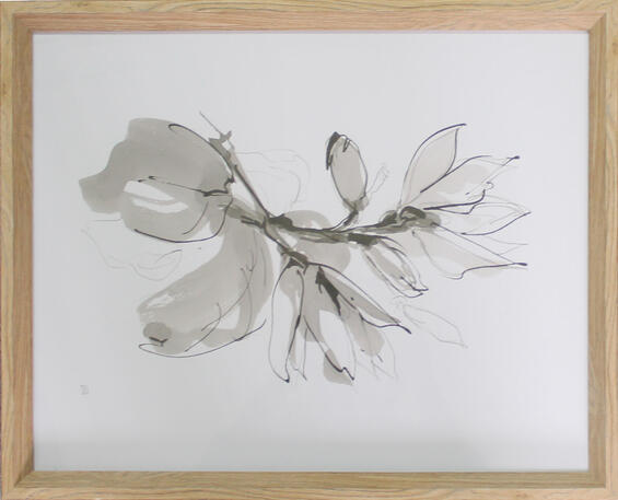 Print magnolia frame 40x50
