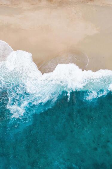 Stretched canvas shore 120x75cm