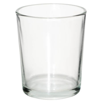 Vase Clear Glass Votive 6x5cm