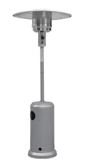 Alva Split Pole Gas Patio Heater Grey 13kw