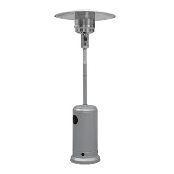 Alva Split Pole Gas Patio Heater Grey 13kw