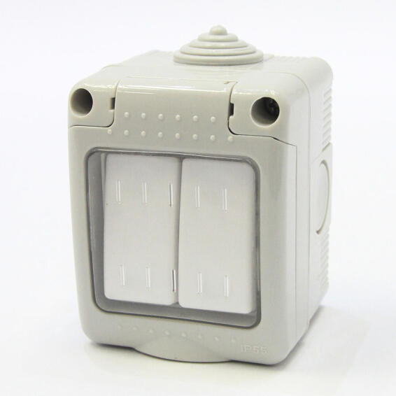 Switch waterproof 2 lever 2 way IP55