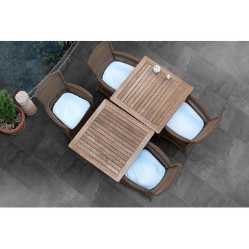 Floor Tile Mabula Charcoal Eco L42cm x W42cm (2.16m2/box)