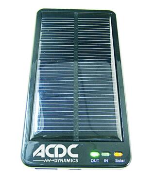 Solar cellphone charger ACDC 1A outputs 5V