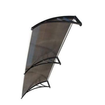 Awning multiwall brown W2400mm X D1000mm