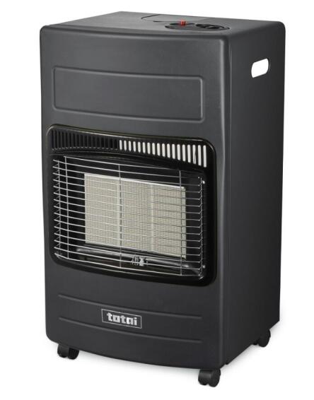 Totai  3 Panel  Gas Heater Black 4.2kw