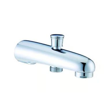SPOUT BATH RND WITH DIVERTOR