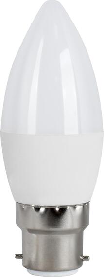 POWER UP LED CANDLE 3W B22 COOL WHITE