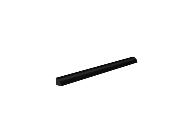 SKIRTING 581 70 X 14.7X2.7M BLACK WENGE