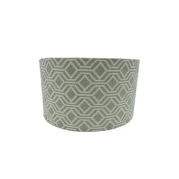 LAMPSHADE DRUM 23 CM DIAMONDS