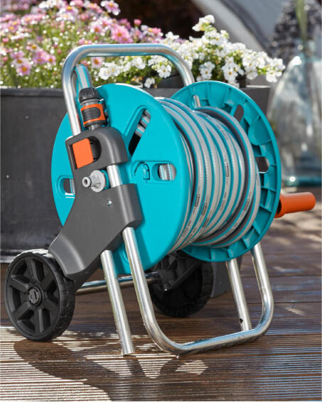 Clever Roll Hose Garden Trolley