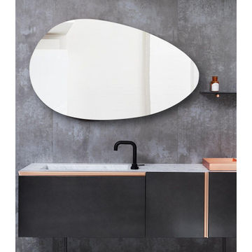 Mirror Oblong Shaped W46cmXD0.4cmXH75cm