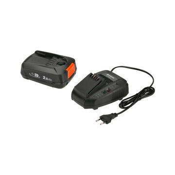Gardena 1 x Battery 2.5 Amp 18V + Charger Set