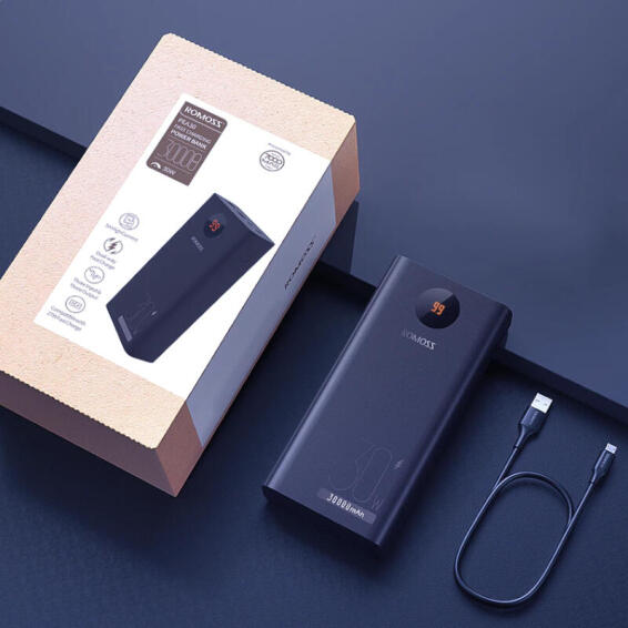 Romoss Zeus Power Bank Black 30000MAH 30W