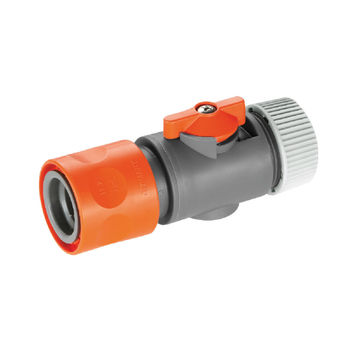 Hose Pipe Connector GARDENA With Regulator Valve 13mm