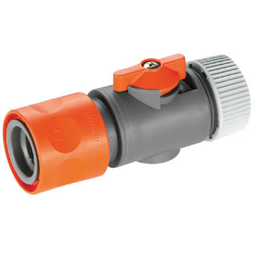 Hose Pipe Connector GARDENA With Regulator Valve 13mm