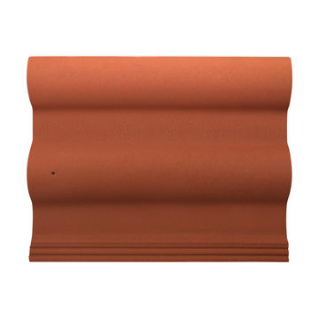 Roof tile concrete double roman plus MARLEY red