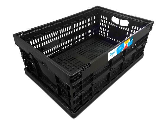 Otima collapsible crate black
