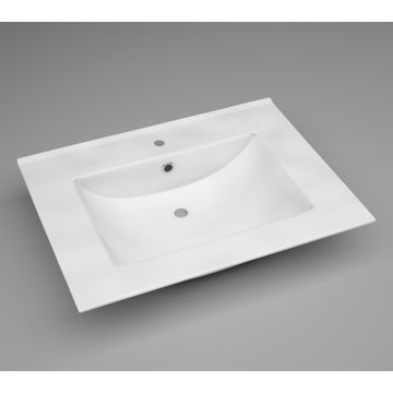  Drop-In Basin for Cabinet White 600 (Basin only)