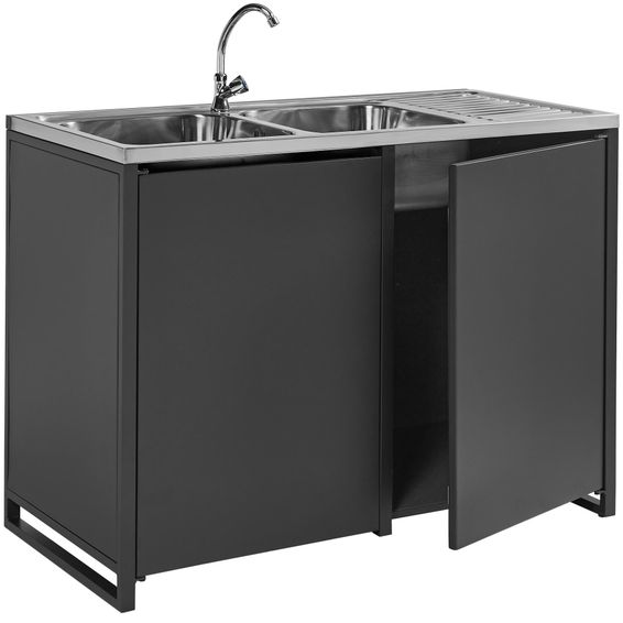 Sink outdoor kitchen clearance