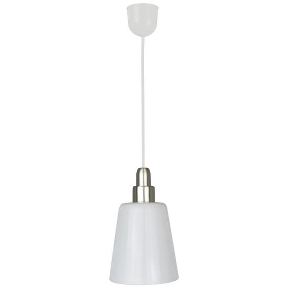 Pendant lighting Glass INSPIRE white E14 40W