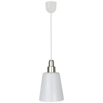 Pendant lighting Glass INSPIRE white E14 40W