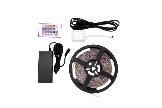 RGB LED STRIP 5M (IP 65)INCL REMOTE