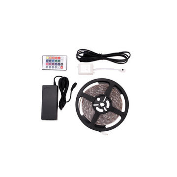 RGB LED STRIP 5M (IP 65)INCL REMOTE
