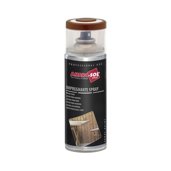 WOOD STAIN SPRAY PAINT AMBRO SOL TEAK 400ML