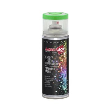 DIAMOND EFFECT SPRAY PAINT GREEN AMBRO SOL 400ML