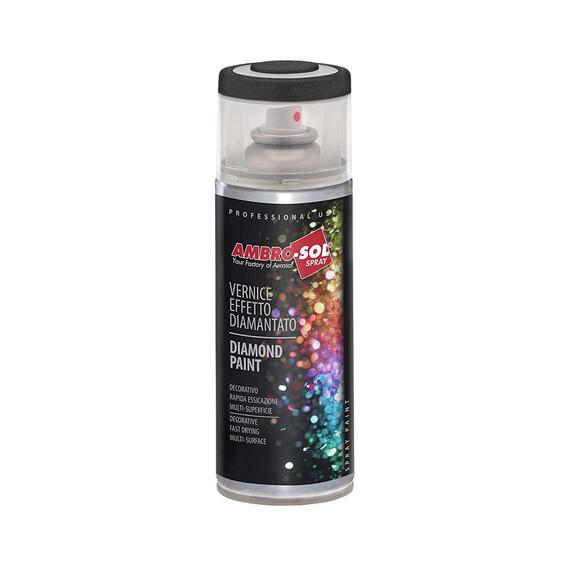 DIAMOND EFFECT SPRAY PAINT AMBRO SOL BLACK 400ML