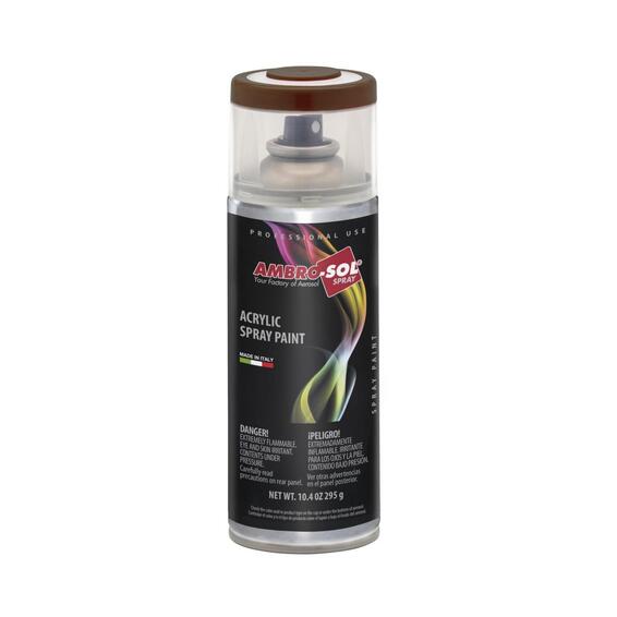 ACRYLIC ENAMEL SPRAY PAINT MULTIPURPOSE AMBRO SOL CHOC BROWN  