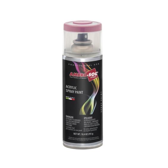 ACRYLIC ENAMEL SPRAY PAINT MULTIPURPOSE AMBRO SOL PALE PINK LEROY
