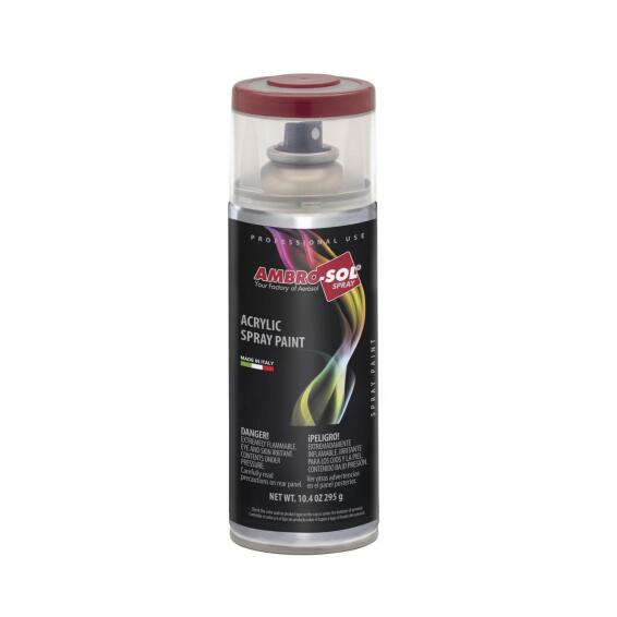 ACRYLIC ENAMEL SPRAY PAINT MULTIPURPOSE AMBRO SOL RUBIN RED  