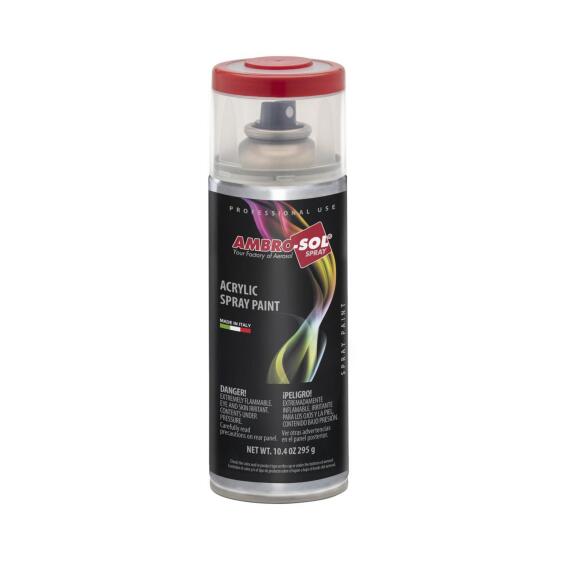 ACRYLIC ENAMEL SPRAY PAINT MULTIPURPOSE AMBRO SOL DEEP RED 