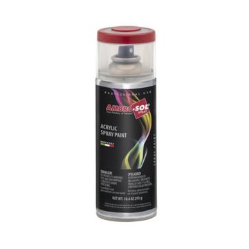 ACRYLIC ENAMEL SPRAY PAINT MULTIPURPOSE AMBRO SOL FIRE RED  