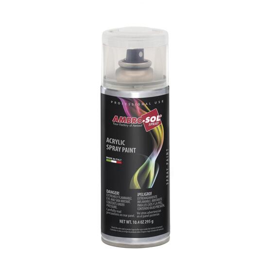 ACRYLIC ENAMEL SPRAY PAINT MULTIPURPOSE AMBRO SOL GLOSS TRANSPARENT  