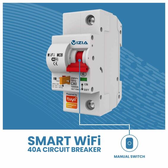 Smart 40a circuit breaker vizia