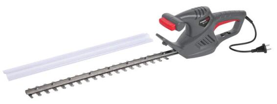 Powerplus electric hedge trimmer 550w 45cm