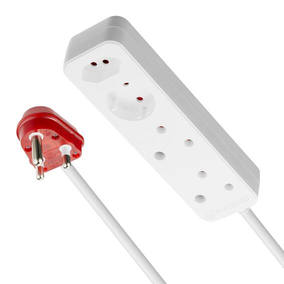 MULTIPLUG HIGH SURGE 4 WAY 3M 1050J