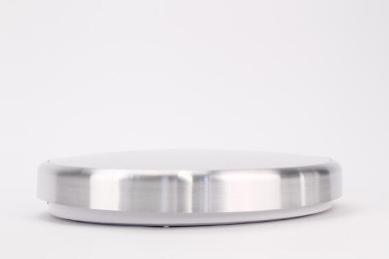 Ceiling light aluminium Metal with Polycarbonate Cover – 24W LED ( Included ) 