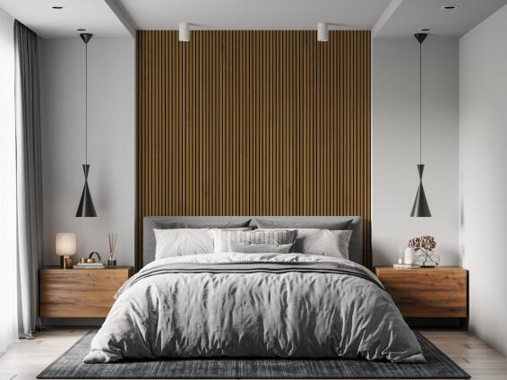 Wall Paneling Slatted Bamboo T10mm x W113mm x L2400m