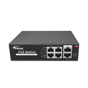 POE SWITCH PEAK POWER 4 PRT 2 PRT UPLINK